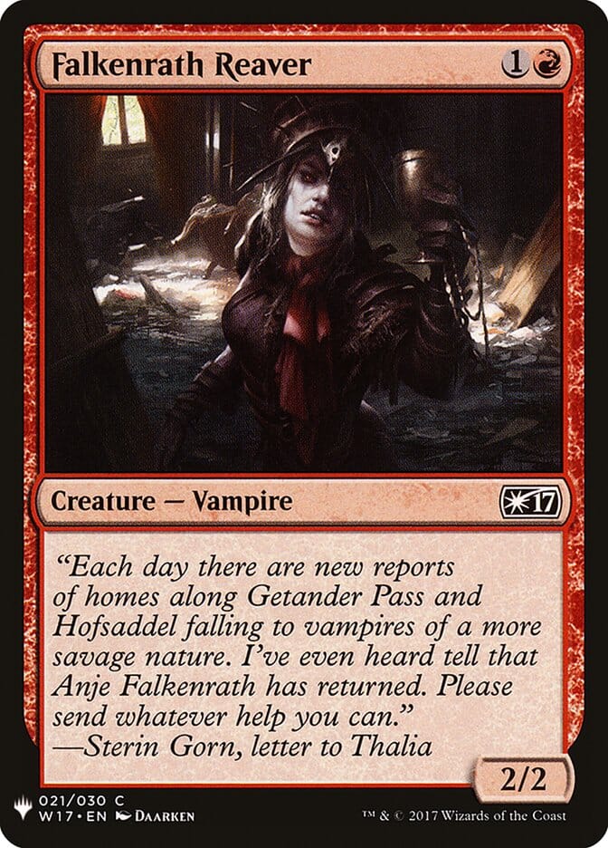 Falkenrath Reaver [Mystery Booster] MTG Single Magic: The Gathering  | Multizone: Comics And Games