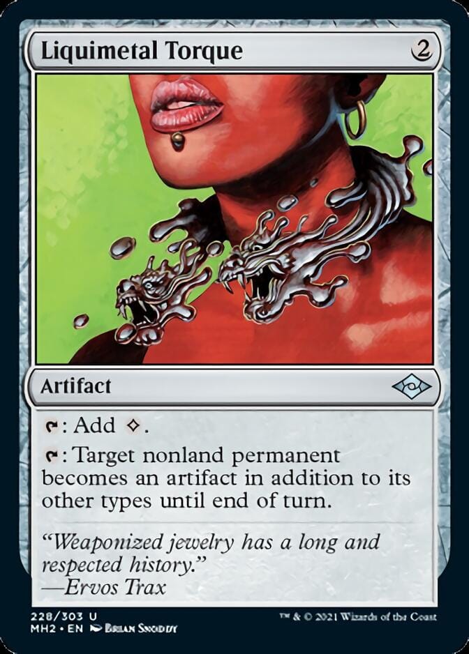 Liquimetal Torque [Modern Horizons 2] MTG Single Magic: The Gathering  | Multizone: Comics And Games