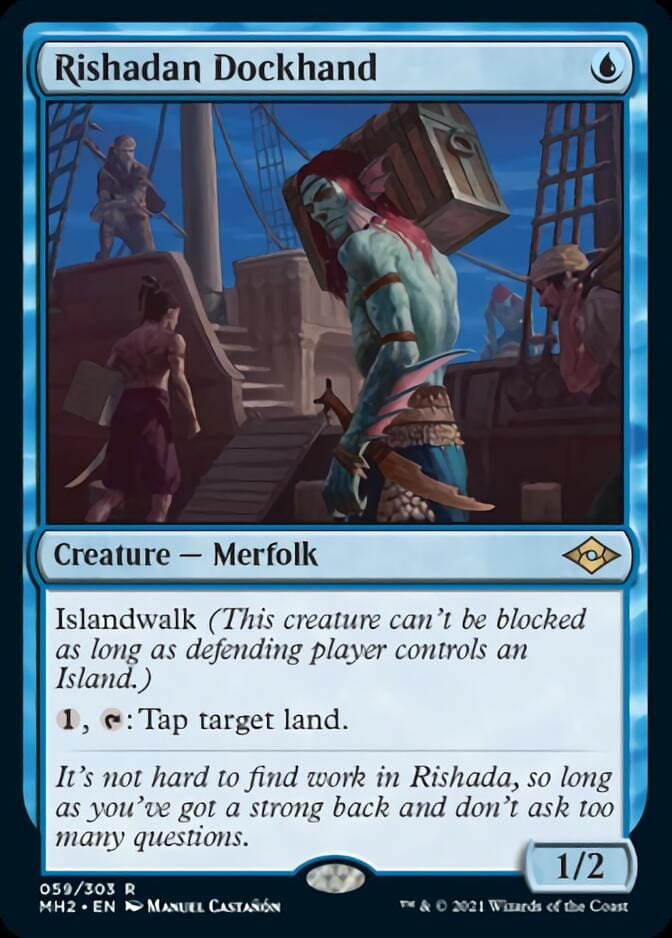 Rishadan Dockhand [Modern Horizons 2] MTG Single Magic: The Gathering  | Multizone: Comics And Games