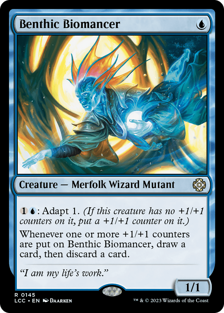 Benthic Biomancer [The Lost Caverns of Ixalan Commander] MTG Single Magic: The Gathering  | Multizone: Comics And Games