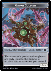Map // Gnome Soldier Double-Sided Token [The Lost Caverns of Ixalan Tokens] MTG Single Magic: The Gathering  | Multizone: Comics And Games