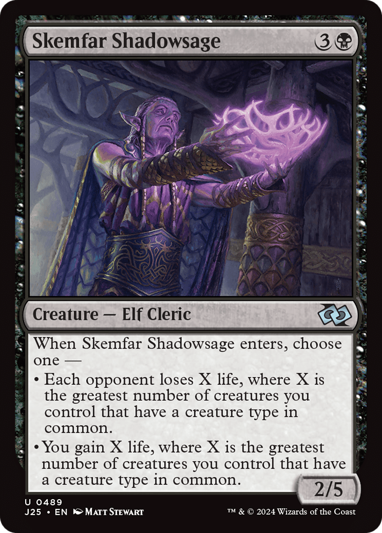 Skemfar Shadowsage [Foundations Jumpstart] MTG Single Magic: The Gathering  | Multizone: Comics And Games
