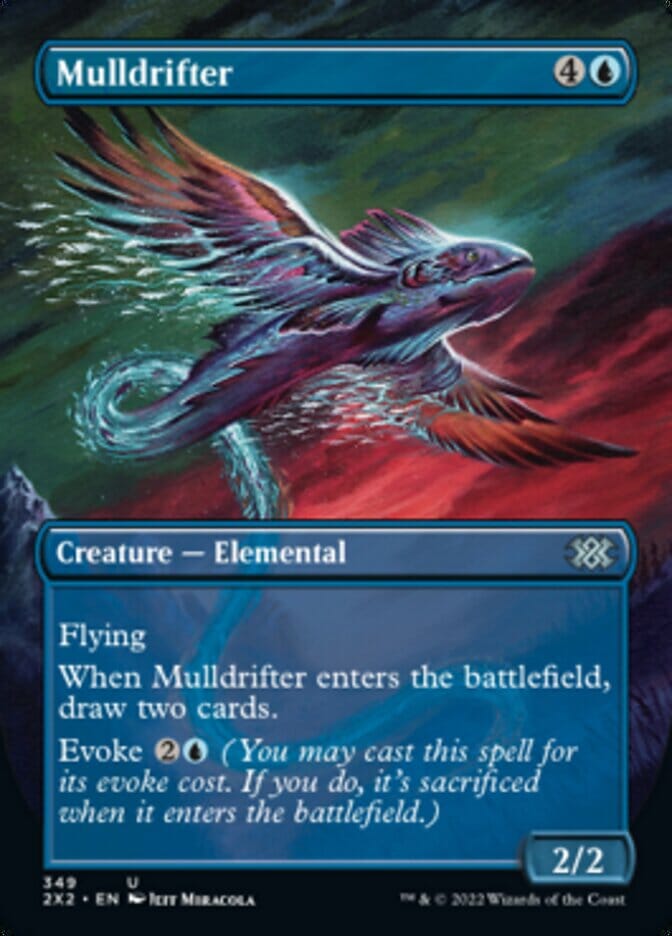 Mulldrifter (Borderless Alternate Art) [Double Masters 2022] MTG Single Magic: The Gathering  | Multizone: Comics And Games