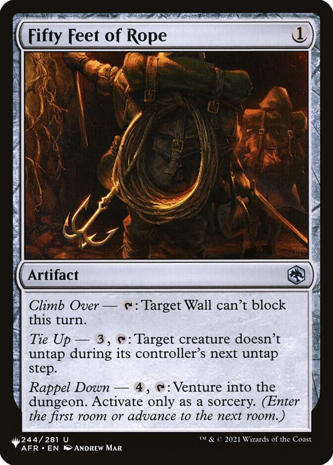 Fifty Feet of Rope [The List] MTG Single Magic: The Gathering  | Multizone: Comics And Games