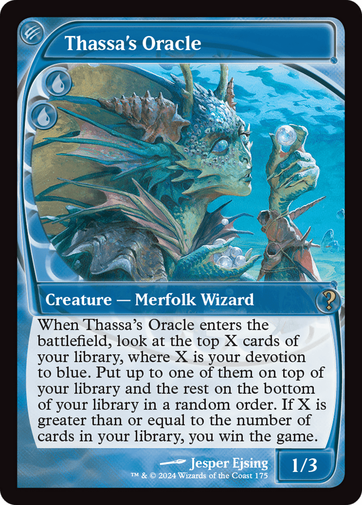 Thassa's Oracle (Future Sight) [Mystery Booster 2] MTG Single Magic: The Gathering  | Multizone: Comics And Games