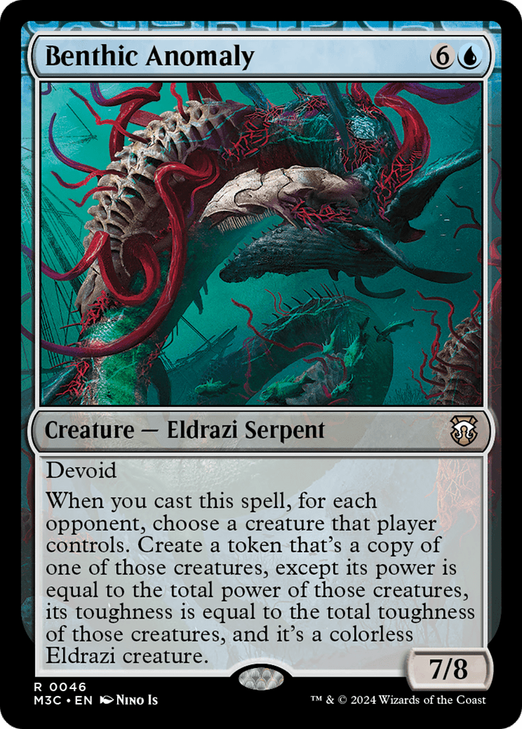 Benthic Anomaly (Ripple Foil) [Modern Horizons 3 Commander] MTG Single Magic: The Gathering  | Multizone: Comics And Games