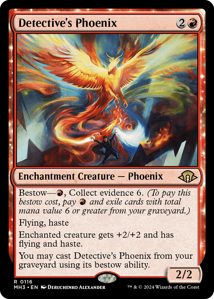 Detective's Phoenix [Modern Horizons 3] MTG Single Magic: The Gathering  | Multizone: Comics And Games