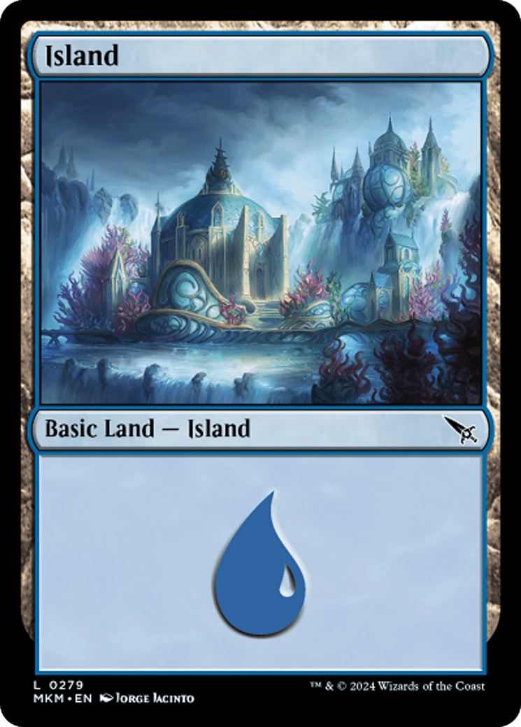 Island (0279) [Murders at Karlov Manor] MTG Single Magic: The Gathering  | Multizone: Comics And Games