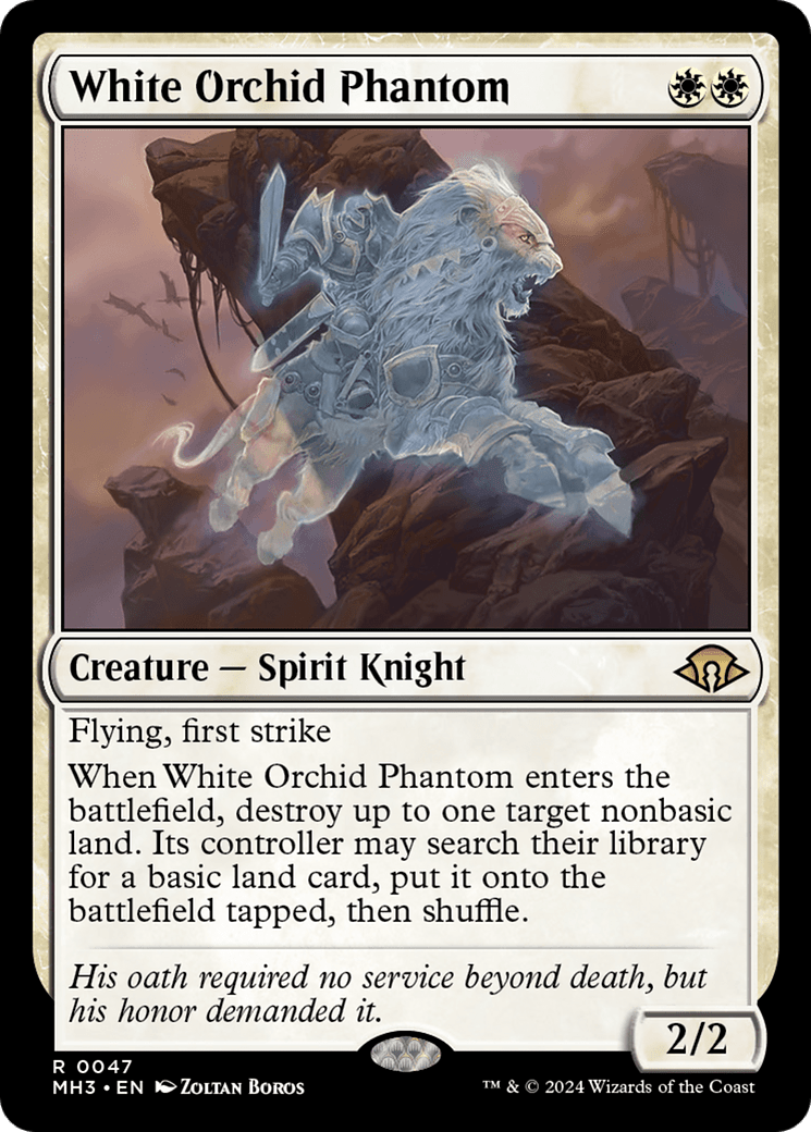 White Orchid Phantom [Modern Horizons 3] MTG Single Magic: The Gathering  | Multizone: Comics And Games