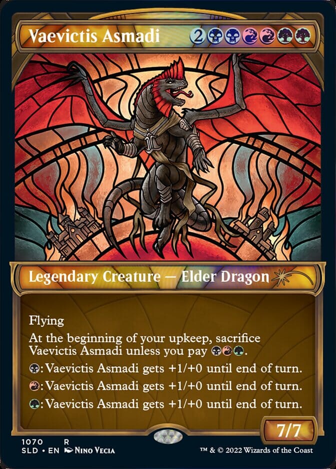 Vaevictis Asmadi (Showcase Textured) [Secret Lair Drop Series] MTG Single Magic: The Gathering  | Multizone: Comics And Games