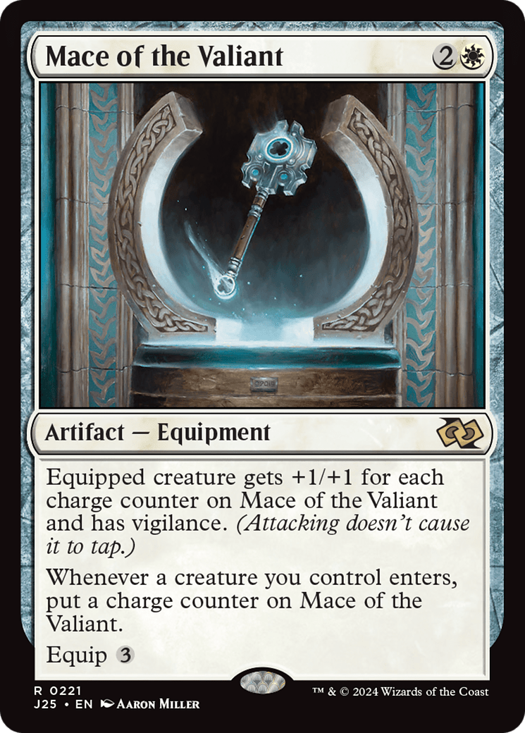 Mace of the Valiant [Foundations Jumpstart] MTG Single Magic: The Gathering  | Multizone: Comics And Games
