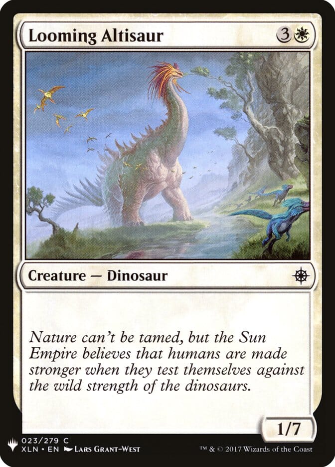 Looming Altisaur [Mystery Booster] MTG Single Magic: The Gathering  | Multizone: Comics And Games