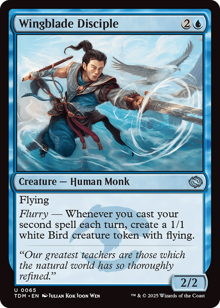 Wingblade Disciple [Tarkir: Dragonstorm] MTG Single Magic: The Gathering  | Multizone: Comics And Games