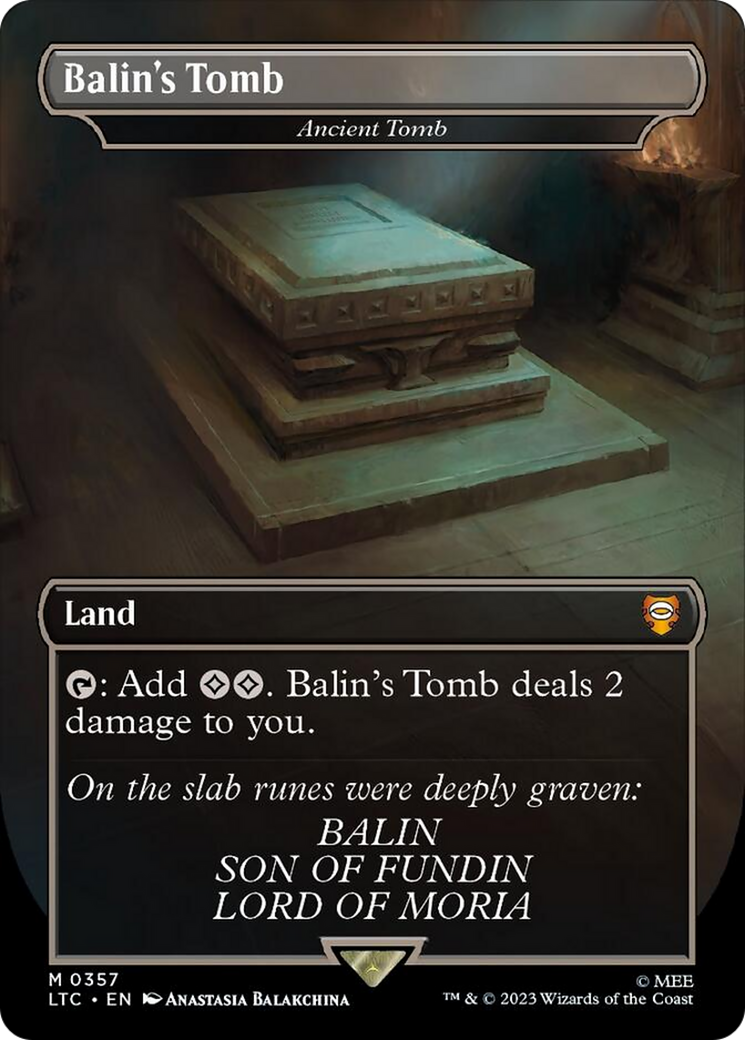 Ancient Tomb - Balin's Tomb [The Lord of the Rings: Tales of Middle-Earth Commander] | Multizone: Comics And Games