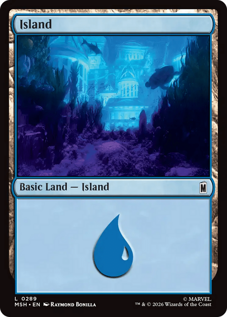 Island (0289) [Marvel Super Heroes] MTG Single Magic: The Gathering  | Multizone: Comics And Games
