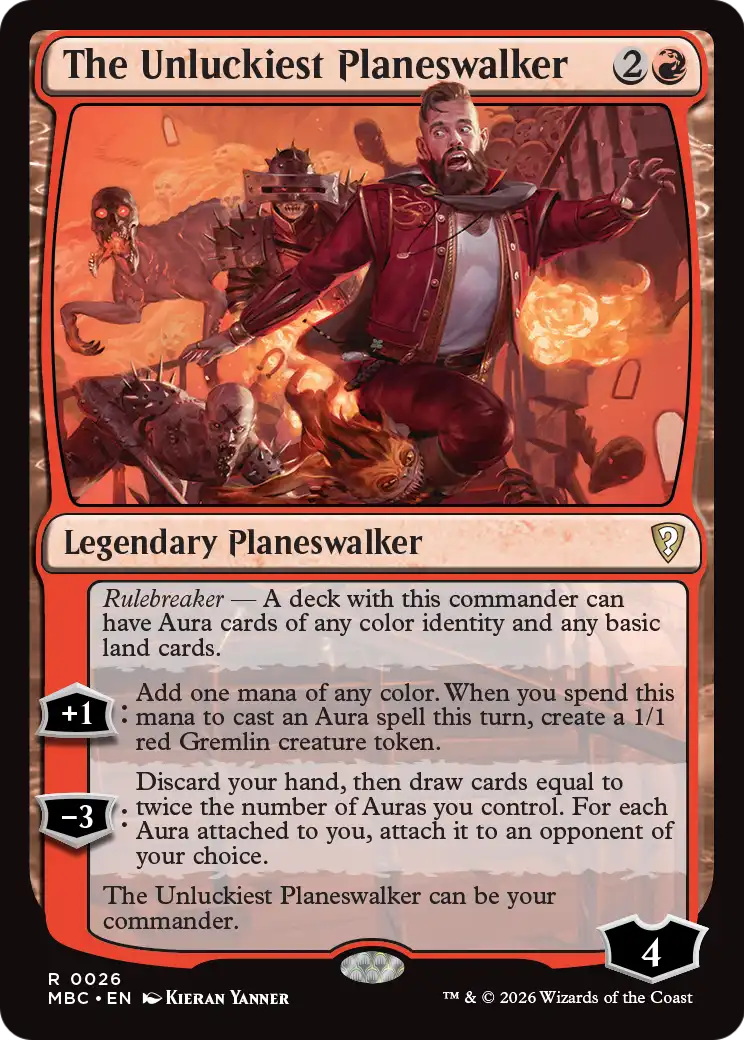 The Unluckiest Planeswalker [Mystery Booster: Commander Edition] | Multizone: Comics And Games
