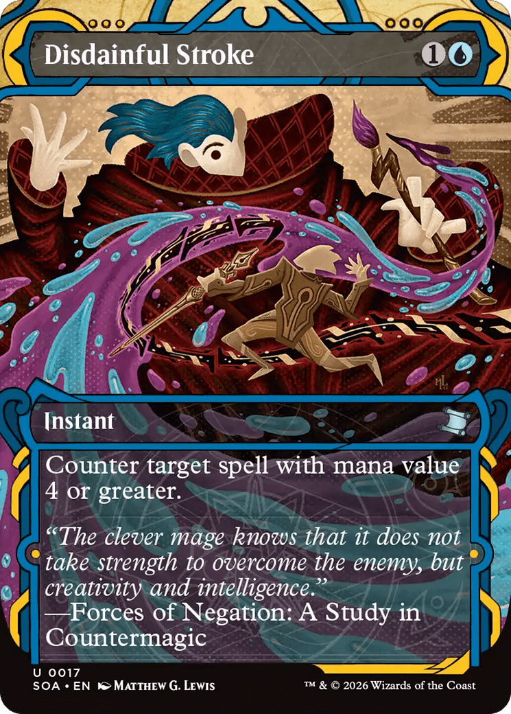 Disdainful Stroke [Secrets of Strixhaven: Mystical Archive] MTG Single Magic: The Gathering  | Multizone: Comics And Games