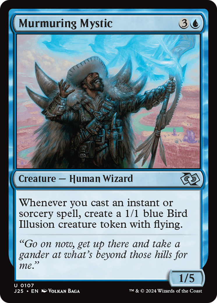 Murmuring Mystic [Foundations Jumpstart] MTG Single Magic: The Gathering  | Multizone: Comics And Games