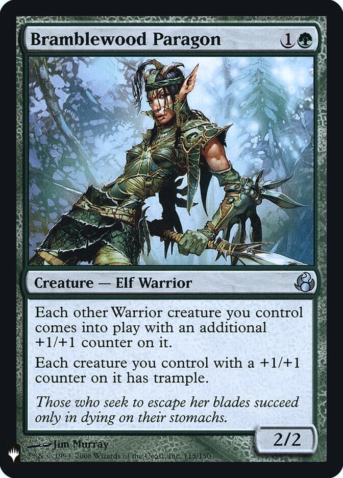 Bramblewood Paragon [Mystery Booster] MTG Single Magic: The Gathering  | Multizone: Comics And Games