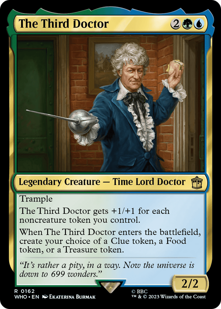 The Third Doctor [Doctor Who] MTG Single Magic: The Gathering  | Multizone: Comics And Games