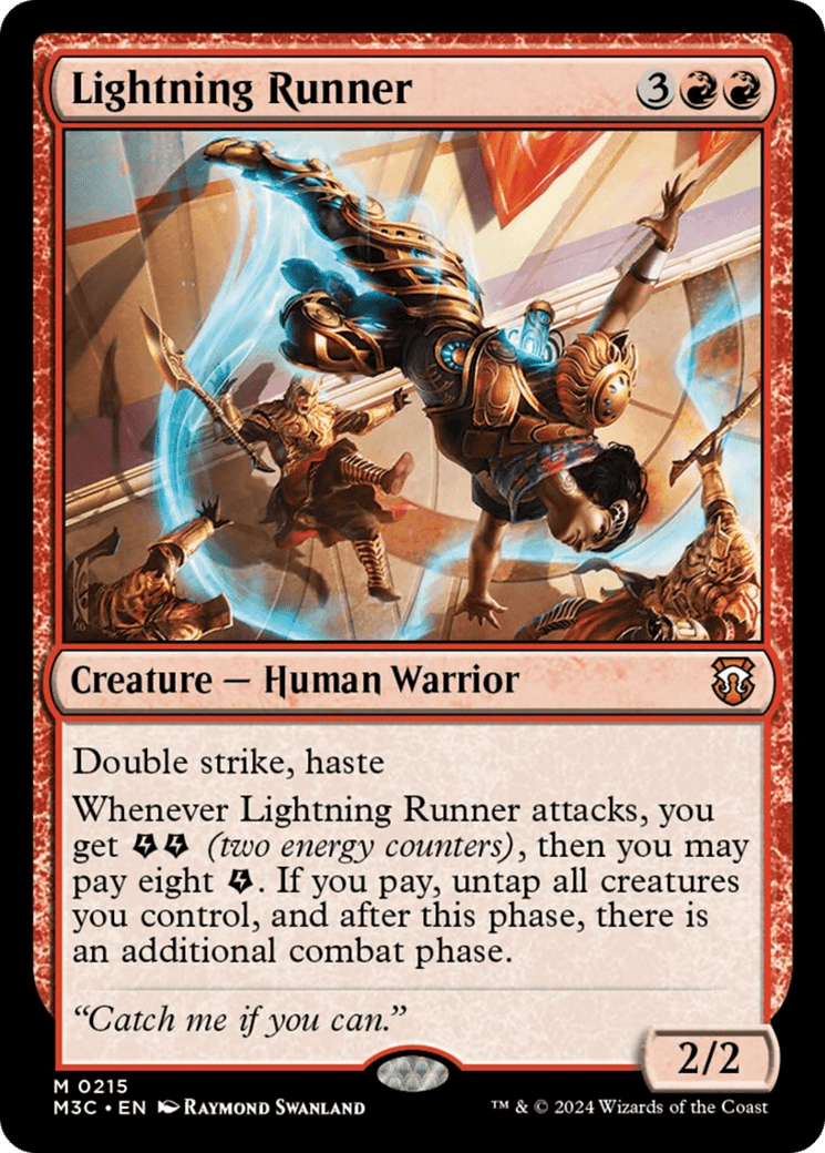 Lightning Runner [Modern Horizons 3 Commander] MTG Single Magic: The Gathering  | Multizone: Comics And Games