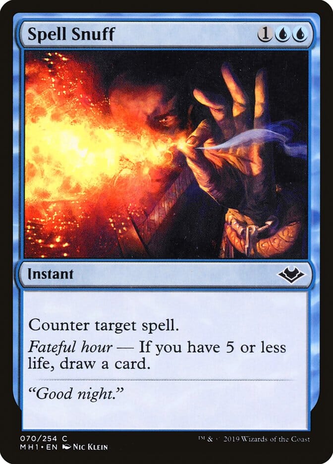 Spell Snuff [Modern Horizons] MTG Single Magic: The Gathering  | Multizone: Comics And Games