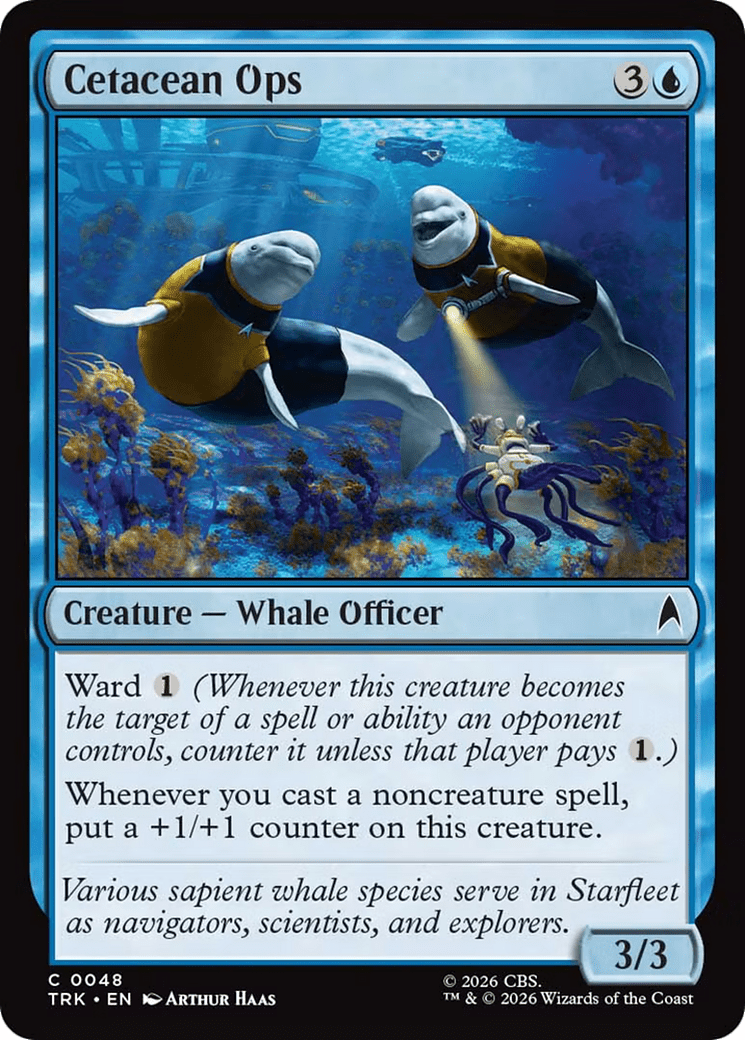 Cetacean Ops [Star Trek] MTG Single Magic: The Gathering  | Multizone: Comics And Games