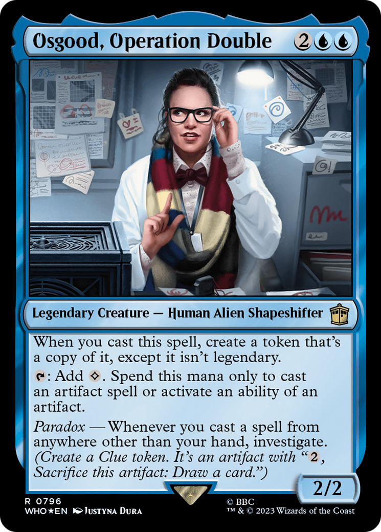 Osgood, Operation Double (Surge Foil) [Doctor Who] | Multizone: Comics And Games