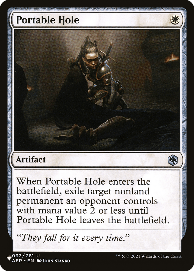 Portable Hole [The List] MTG Single Magic: The Gathering  | Multizone: Comics And Games