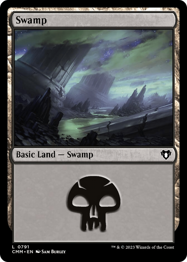 Swamp (791) [Commander Masters] MTG Single Magic: The Gathering  | Multizone: Comics And Games