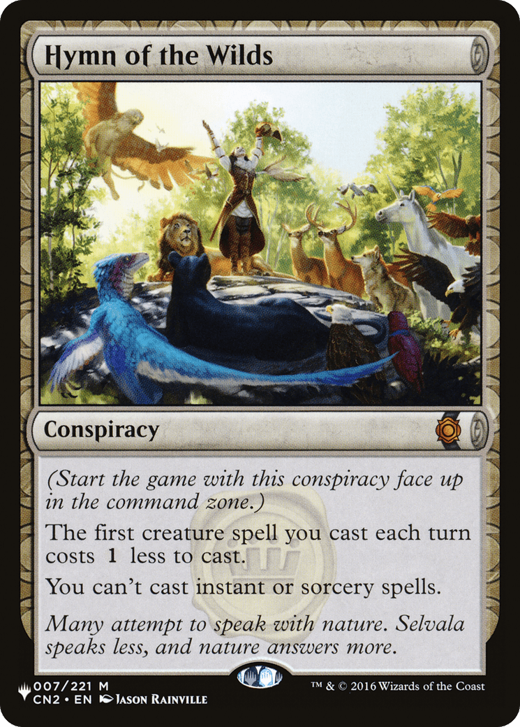 Hymn of the Wilds [The List] MTG Single Magic: The Gathering  | Multizone: Comics And Games
