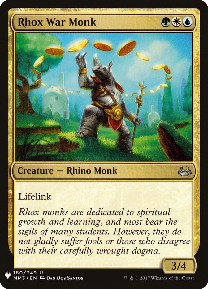 Rhox War Monk [Mystery Booster] MTG Single Magic: The Gathering  | Multizone: Comics And Games