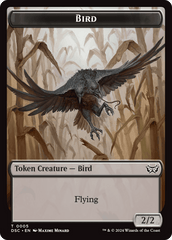 Elemental // Bird Double-Sided Token [Duskmourn: House of Horror Commander Tokens] MTG Single Magic: The Gathering  | Multizone: Comics And Games