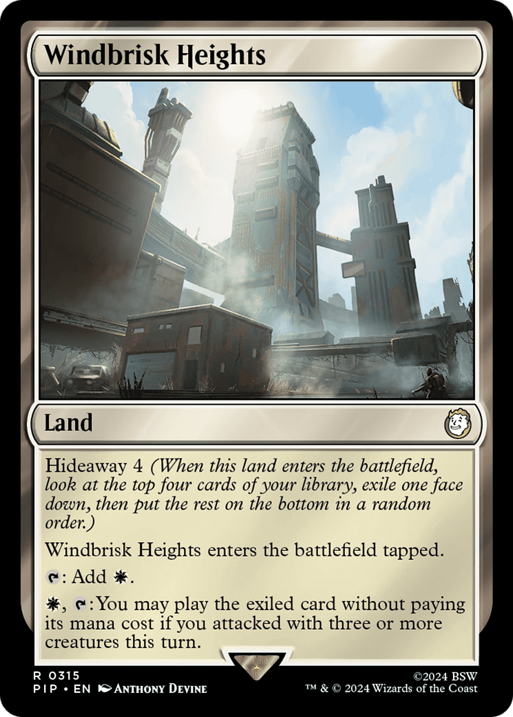 Windbrisk Heights [Fallout] MTG Single Magic: The Gathering  | Multizone: Comics And Games