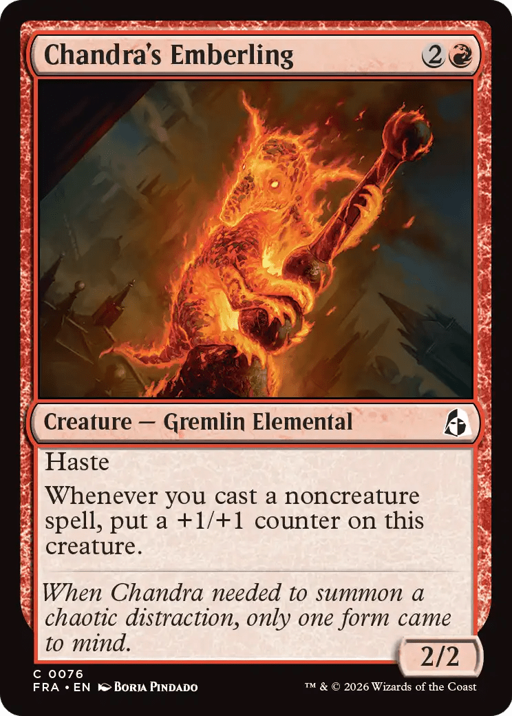 Chandra's Emberling [Reality Fracture] MTG Single Magic: The Gathering  | Multizone: Comics And Games
