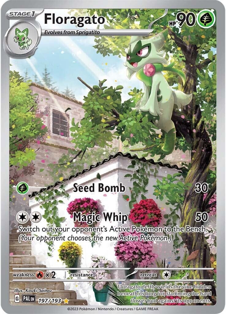 Floragato (197/193) [Scarlet & Violet: Paldea Evolved] Pokemon Single Pokémon  | Multizone: Comics And Games