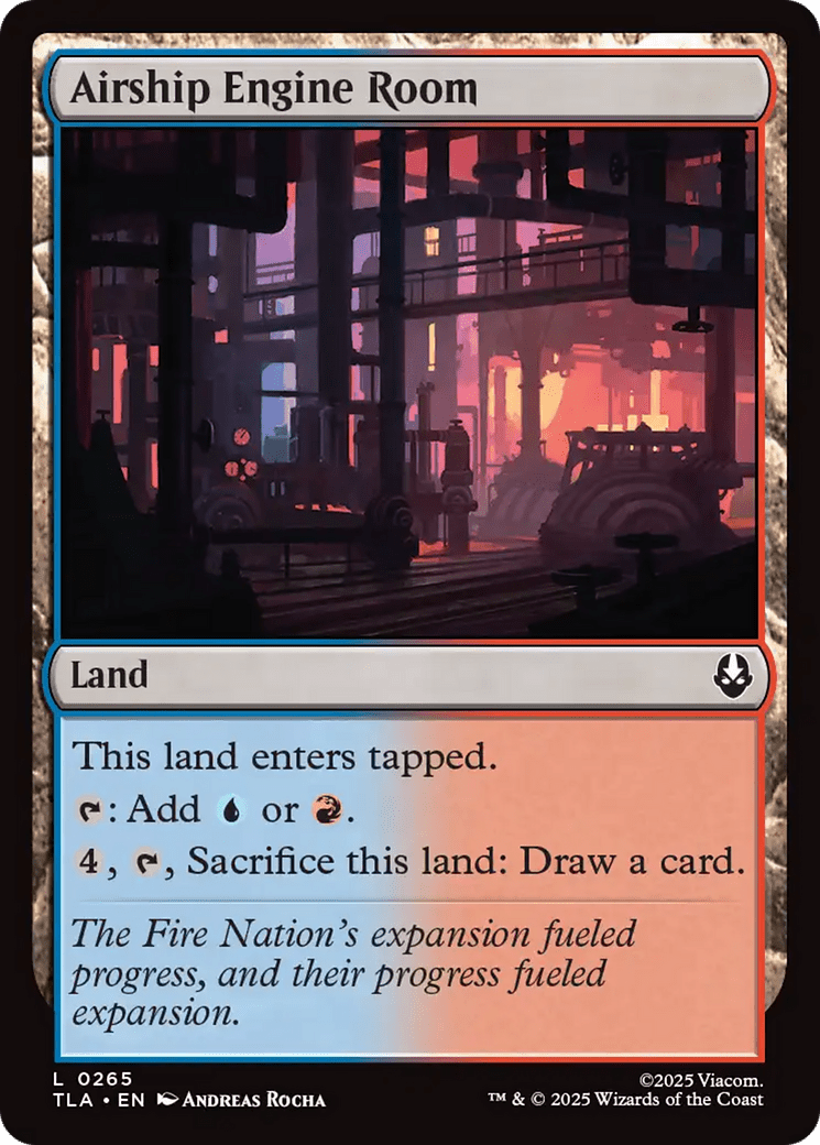 Airship Engine Room [Avatar: The Last Airbender] MTG Single Magic: The Gathering  | Multizone: Comics And Games