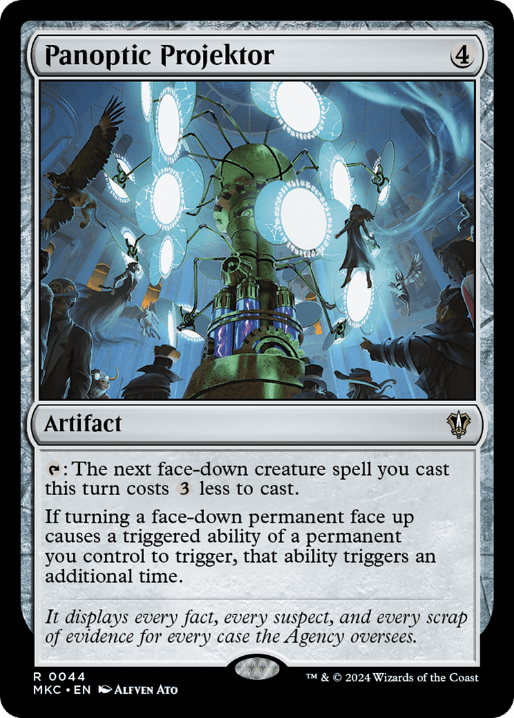 Panoptic Projektor [Murders at Karlov Manor Commander] MTG Single Magic: The Gathering  | Multizone: Comics And Games