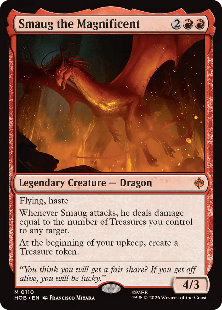 Smaug the Magnificent [The Hobbit] MTG Single Magic: The Gathering  | Multizone: Comics And Games