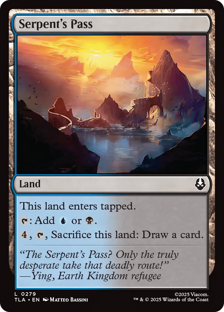 Serpent's Pass [Avatar: The Last Airbender] MTG Single Magic: The Gathering  | Multizone: Comics And Games