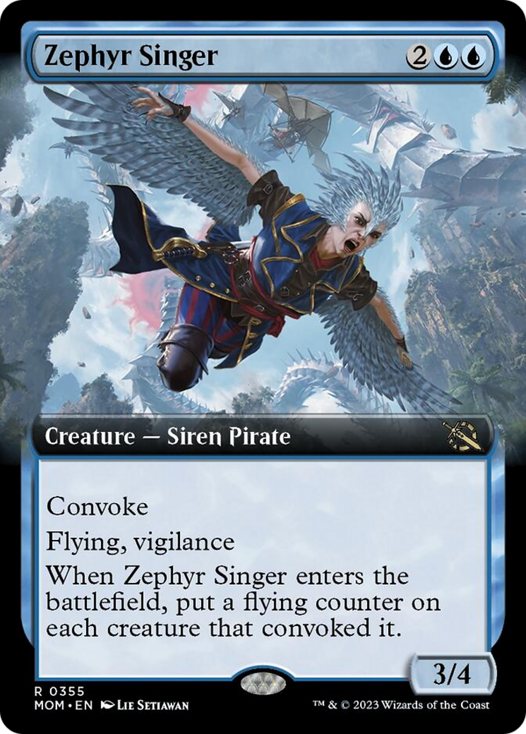 Zephyr Singer (Extended Art) [March of the Machine] | Multizone: Comics And Games