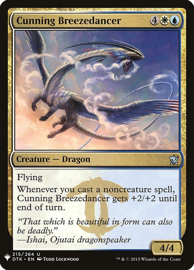 Cunning Breezedancer [Mystery Booster] MTG Single Magic: The Gathering  | Multizone: Comics And Games
