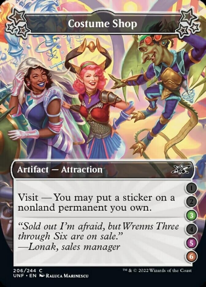 Costume Shop (3-5-6) [Unfinity] MTG Single Magic: The Gathering  | Multizone: Comics And Games