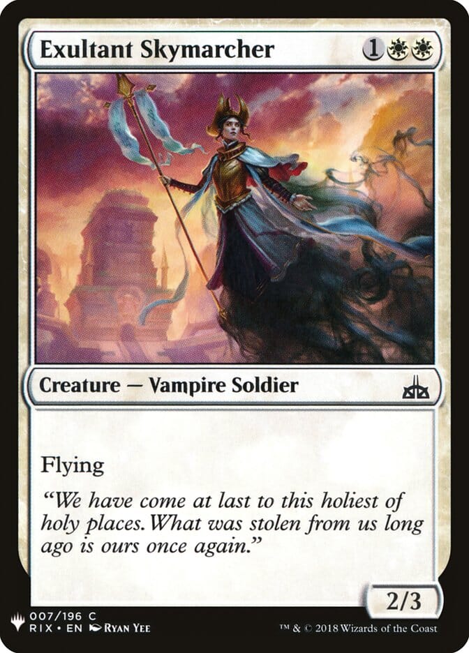 Exultant Skymarcher [Mystery Booster] MTG Single Magic: The Gathering  | Multizone: Comics And Games