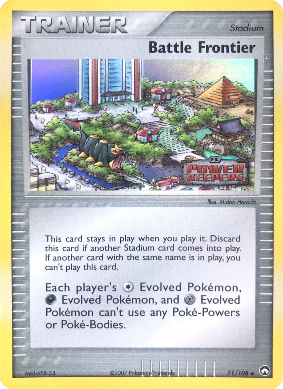 Battle Frontier (71/108) (Stamped) [EX: Power Keepers] Pokemon Single Pokémon  | Multizone: Comics And Games