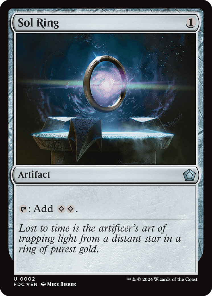 Sol RIng [Foundations] MTG Single Magic: The Gathering  | Multizone: Comics And Games