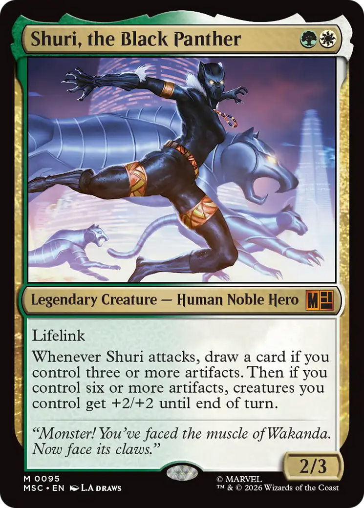 Shuri, the Black Panther [Marvel Super Heroes Commander] | Multizone: Comics And Games