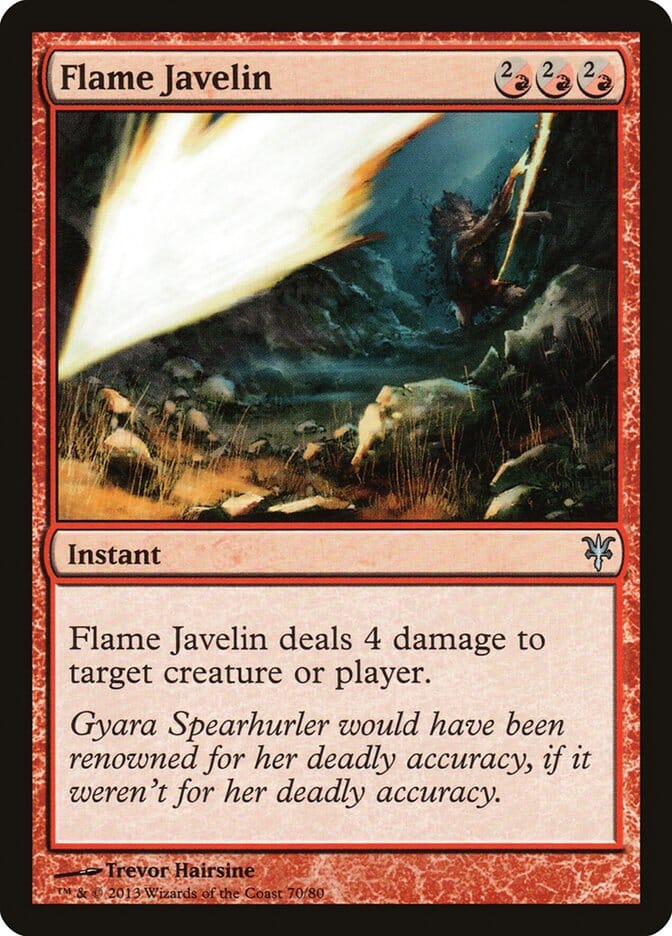 Flame Javelin [Duel Decks: Sorin vs. Tibalt] MTG Single Magic: The Gathering  | Multizone: Comics And Games