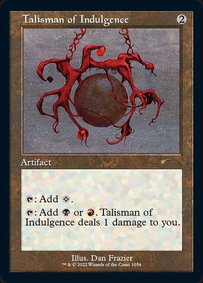 Talisman of Indulgence (Foil Etched) [Secret Lair Drop Series] MTG Single Magic: The Gathering  | Multizone: Comics And Games
