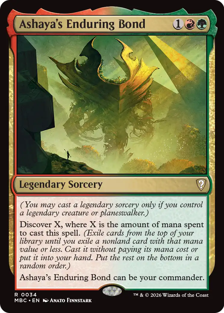 Ashaya's Enduring Bond [Mystery Booster: Commander Edition] | Multizone: Comics And Games